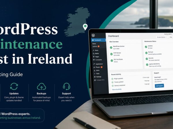 WordPress maintenance cost in Ireland
