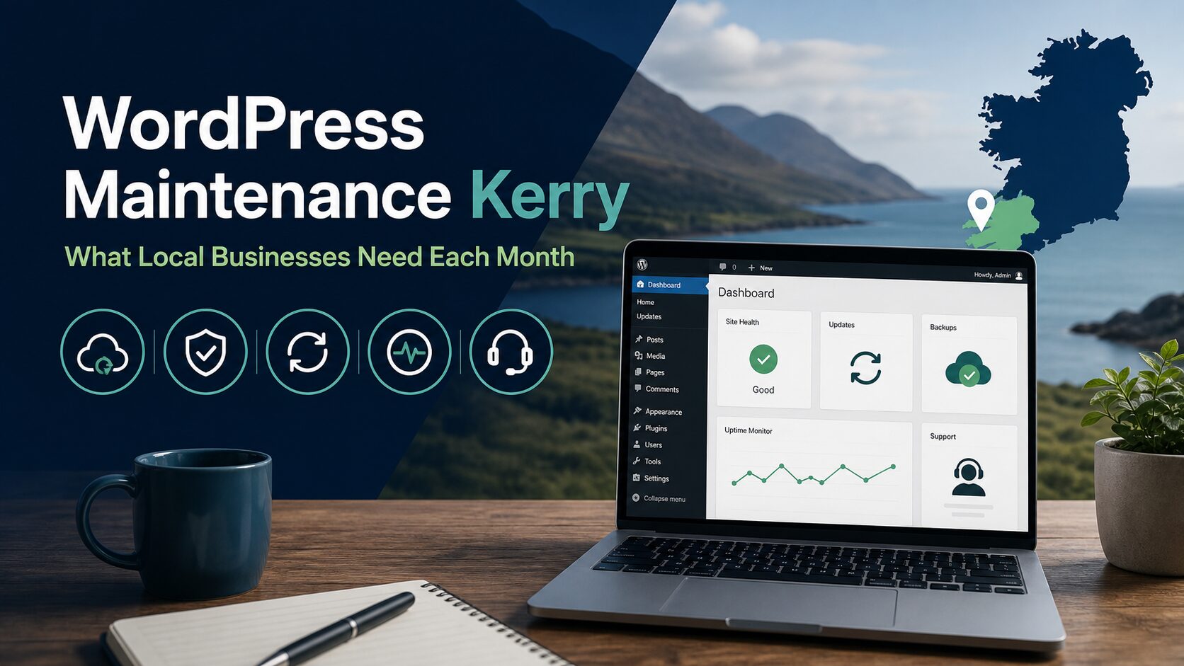 WordPress maintenance Kerry businesses